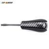 Best-Selling Auto Parts Carbon Pattern GearSpift Automatic Racing Steering Gear Knob Black y Silver Adecuado para BMW