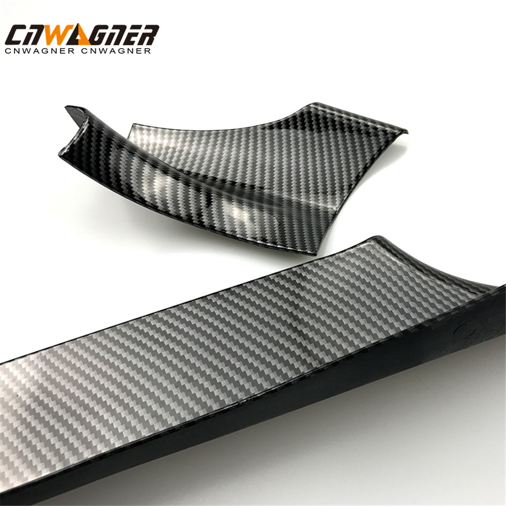 CNWAGNER para mercedes-benz Clase C GLC C180L C200L GLC260 consola central Panel embellecedor Interior de fibra de carbono