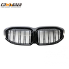 Parrillas de coche personalizadas CNWAGNER, rejilla de malla negra brillante para parachoques de coche, protector de rejilla frontal de malla para BMW 1 Serie F40 20-21