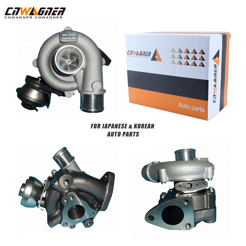 Turbocompresor 2.0 D-4D 126 HP 1CD-FTV 721164-0005 del motor de coche de CNWAGNER Toyota Auris