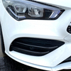 CNWAGNER para mercedes-benz CLA C118 CLA200 260 2020+ barra delantera rejilla ajuste tira viento cuchillo modificación