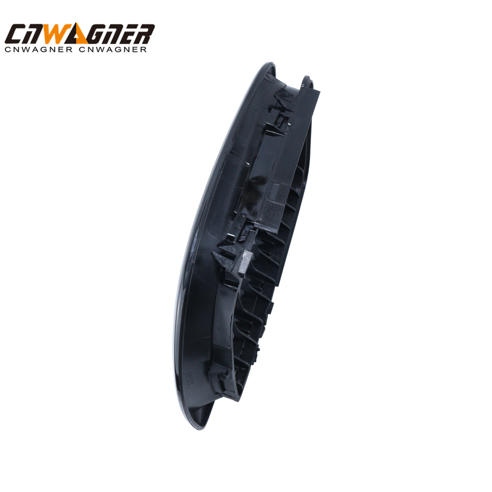 CNWAGNER, protector de rejilla frontal de malla de rejilla de parachoques de malla de panal de centro negro brillante personalizado para BMW E46