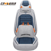 CNWAGNER Funda de cuero universal para asiento de automóvil para automóvil Cojín para asiento completo