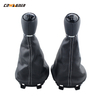 Piezas de automóviles más vendidas 5/6 GearShift Manual Racing Steering Gear Knob Adecuado para la línea de asiento blanco y línea roja
